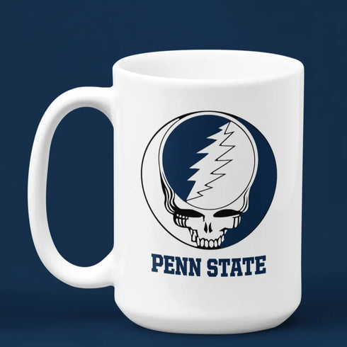 Grateful Dead - Penn State Stealie 15 Ounce Coffee Mug - StealieShop