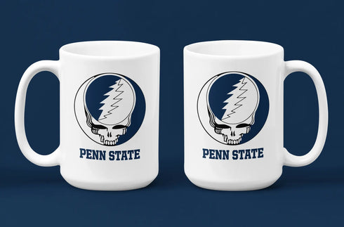 Grateful Dead - Penn State Stealie 15 Ounce Coffee Mug - StealieShop