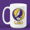 Grateful Dead - LSU Stealie 15 Ounce Coffee Mug - StealieShop