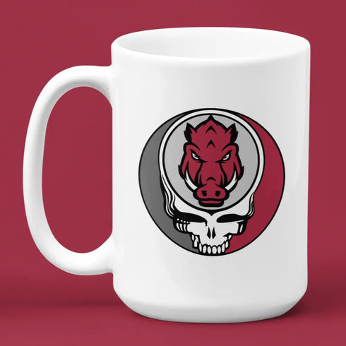 Grateful Dead - Arkansas Stealie 15 Ounce Coffee Mug - StealieShop
