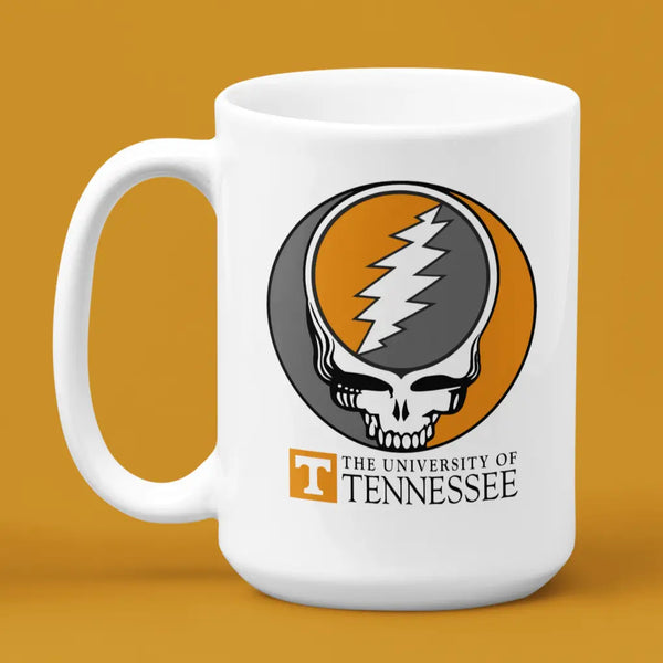 Grateful Dead - University of Tennessee Stealie 15 Ounce Coffee Mug - StealieShop