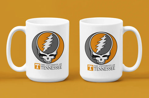 Grateful Dead - University of Tennessee Stealie 15 Ounce Coffee Mug - StealieShop