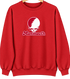 Monmouth Stealie Premium Unisex Crewneck — Design: Monmouth College — Red