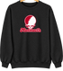 Monmouth Stealie Premium Unisex Crewneck — Design: Monmouth College — Black