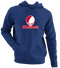 Monmouth Stealie Premium Unisex Hoodie — Design: Monmouth College — Navy