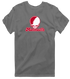 Monmouth Stealie Premium Unisex T-Shirt — Design: Monmouth College — Charcoal