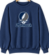 Monmouth Stealie Premium Unisex Crewneck — Design: Monmouth University — Navy