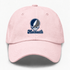 Monmouth Stealie Premium Unisex Dad Hat — Design: Monmouth University — Pink