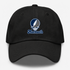 Monmouth Stealie Premium Unisex Dad Hat — Design: Monmouth University — Black