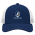 Monmouth Stealie Premium Unisex Trucker Cap — Design: Monmouth University — Navy/White