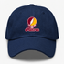 Monroe Stealie Premium Unisex Dad Hat — Design: Louisiana Monroe University of — Navy