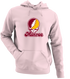 Monroe Stealie Premium Unisex Hoodie — Design: Louisiana Monroe University of — Light Pink