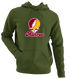 Monroe Stealie Premium Unisex Hoodie — Design: Louisiana Monroe University of — Military Green