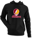 Monroe Stealie Premium Unisex Hoodie — Design: Louisiana Monroe University of — Black