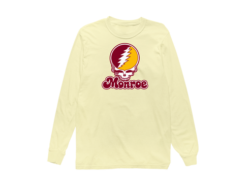 Monroe Stealie Premium Unisex Long-Sleeve — Design: Louisiana Monroe University of — Butter