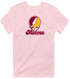Monroe Stealie Premium Unisex T-Shirt — Design: Louisiana Monroe University of — Light Pink