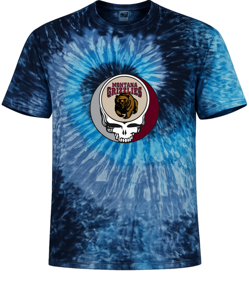 University of Montana Stealie Tie-Dye T-Shirt