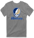 Montana Stealie Premium Unisex T-Shirt — Design: Montana State University — Dark Heather
