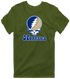 Montana Stealie Premium Unisex T-Shirt — Design: Montana State University — Military Green