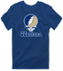 Montana Stealie Premium Unisex T-Shirt — Design: Montana State University — Navy