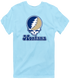 Montana Stealie Premium Unisex T-Shirt — Design: Montana State University — Light Blue