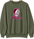 Montana Stealie Premium Unisex Crewneck — Design: Montana University of — Military Green