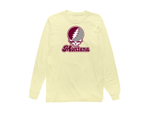 Montana Stealie Premium Unisex Long-Sleeve — Design: Montana University of — Butter