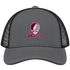 Montana Stealie Premium Unisex Trucker Cap — Design: Montana University of — Charcoal/Black