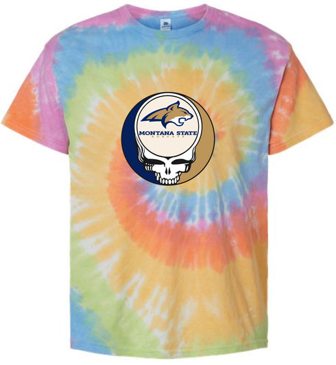 Montana State University Stealie Tie-Dye T-Shirt