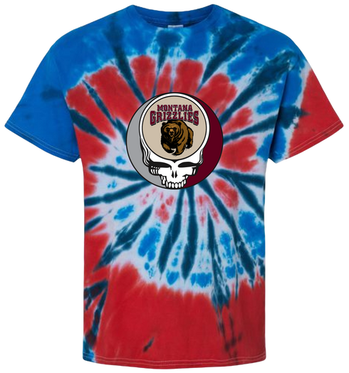 University of Montana Stealie Tie-Dye T-Shirt