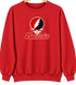 Montclair State Stealie Premium Unisex Crewneck — Design: Montclair State University — Red