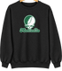 Monticello Stealie Premium Unisex Crewneck — Design: Arkansas at Monticello University of — Black