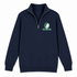 Monticello Stealie Premium Unisex Quarter-Zip — Design: Arkansas at Monticello University of — Navy