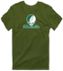 Monticello Stealie Premium Unisex T-Shirt — Design: Arkansas at Monticello University of — Military Green