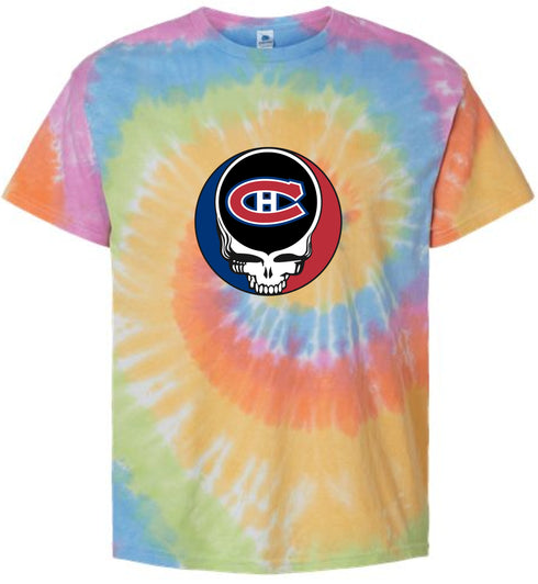 Montreal Canadiens Stealie Tie-Dye T-Shirt