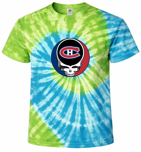 Montreal Canadiens Stealie Tie-Dye T-Shirt