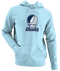 Moody Stealie Premium Unisex Hoodie — Design: Moody — Light Blue