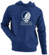 Moody Stealie Premium Unisex Hoodie — Design: Moody — Navy