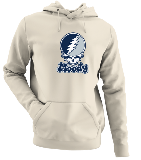 Moody Stealie Premium Unisex Hoodie — Design: Moody — Sand