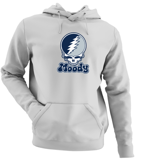 Moody Stealie Premium Unisex Hoodie — Design: Moody — Sport Grey