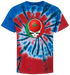 Morocco FIFA World Cup Stealie Tie-Dye T-Shirt