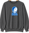 Mount Holyoke Stealie Premium Unisex Crewneck — Design: Mount Holyoke College — Dark Heather