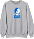 Mount Holyoke Stealie Premium Unisex Crewneck — Design: Mount Holyoke College — Sport Grey