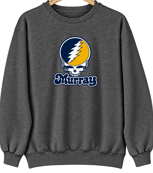 Murray Stealie Premium Unisex Crewneck — Design: Murray State University — Dark Heather