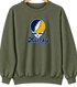 Murray Stealie Premium Unisex Crewneck — Design: Murray State University — Military Green