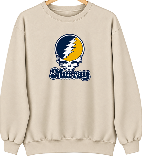 Murray Stealie Premium Unisex Crewneck — Design: Murray State University — Sand