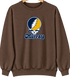 Murray Stealie Premium Unisex Crewneck — Design: Murray State University — Brown