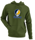 Murray Stealie Premium Unisex Hoodie — Design: Murray State University — Military Green