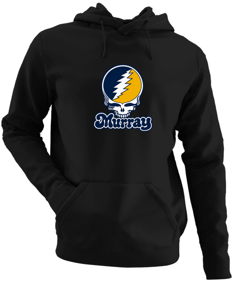 Murray Stealie Premium Unisex Hoodie — Design: Murray State University — Black