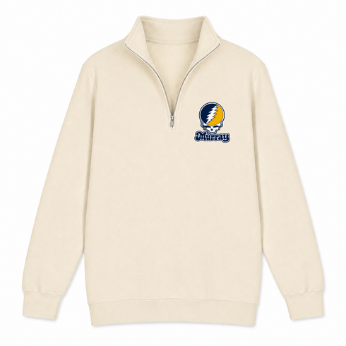 Murray Stealie Premium Unisex Quarter-Zip — Design: Murray State University — Sand